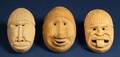 Three South American Carved Wood Masks
