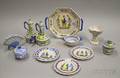 Ten Quimper Pottery Items