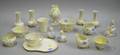 Seventeen Pieces of Assorted Irish Belleek Porcelain Tableware and Items