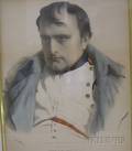 Framed Lithograph of Napoleon Emile Lassalle after Paul Delaroche