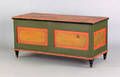 Pennsylvania painted pine blanket chest 19th c