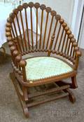 Hunzinger Maple Lollipop Platform Rocker