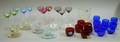 Group of Art Glass Tableware