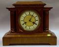 Oak Cased Mantel Clock