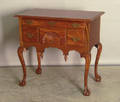 Queen Anne style mahogany dressing table