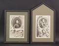 Jacobus Houbraken engraver Dutch 16981780 Lot of Two Portraits Robert Duvereux Earl of Essex 1601