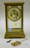 Crystal Regulator Mantel Clock