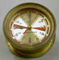 Brass Cased Chelsea Clock Wall Clock