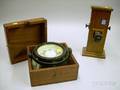 ES Ritchie Boston Gimball Compass in a Mahogany Case and an Oak Cased Spectrometer Device
