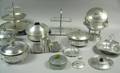 Collection of Mid20th Century Aluminum Tableware Etc