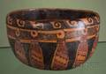 PreColumbian Polychrome Painted Pottery Bowl