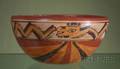 PreColumbian Polychrome Pottery Bowl