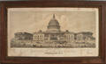 Lithograph of the Capitol Building