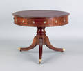 Regency mahogany drum table ca 1815