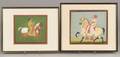 Two Indian Miniature Paintings