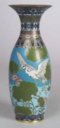 Cloisonn Vase