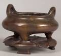 Bronze Censer and Stand