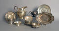 Miscellaneous group of sterling silver tablewares