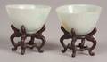 Pair of Jade Wine Cups