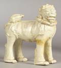 Stoneware Model of a Buddhist Lion