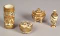 Four Pieces of Satsuma Ware