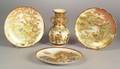 Four Pieces of Satsuma Ware
