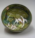 1908 Buffalo Pottery Deldare Ware The Fallowfield Hunt The Death Fruit Bowl
