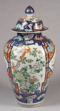 Large Imari Jar and Cover