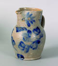 Pennsylvania stoneware pitcher 19th c
