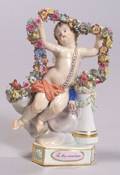 Meissen Porcelain Motto Figure