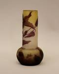 Signed Galle Cameo Art Glass Vase