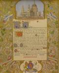 Framed Illuminated Queen Elizabeth II Proclamation Letter