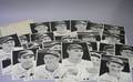 Set of Twentythree Autographed 1942 Boston Red Sox Player Photographs