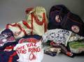 Group of Vintage Boston Red Sox and Baseball Related TShirts and Six Souvenir Bags