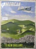 Ten American Airlines Posters and Four BOAC Airline Posters