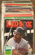 Collection of 1980s and 1990s Boston Red Sox Yearbooks Souvenir Books Programs and Calendars
