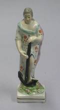 Staffordshire Figure of a Maiden