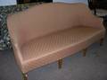 Sheratonstyle Upholstered Settee