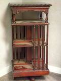 Danner Late Victorian Carved Mahogany Revolving Bookstand