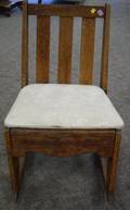 Arts  Crafts Oak Rocker