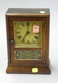 Miniature Seth Thomas Rosewood Veneered Cottage Clock