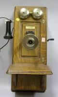 Western Electric Co WallMounted Magneto Telephone