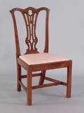 Mid Atlantic Chippendale walnut dining chair ca 1780