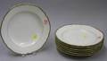 Set of Seven KPM Porcelain Dinner Plates