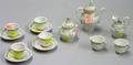 ThirteenPiece Childs Decorated Porcelain Tea Set