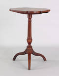 Federal mahogany candlestand ca 1810