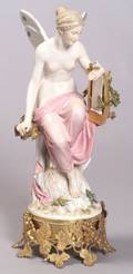 Meissen Porcelain Figure of a Winged Woman