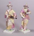 Pair of Berlin Porcelain Malabar Figures
