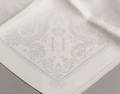 Nine Russian Linen Damask Nicholas II Coronation Dinner Napkins