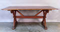 Pine trestle table
